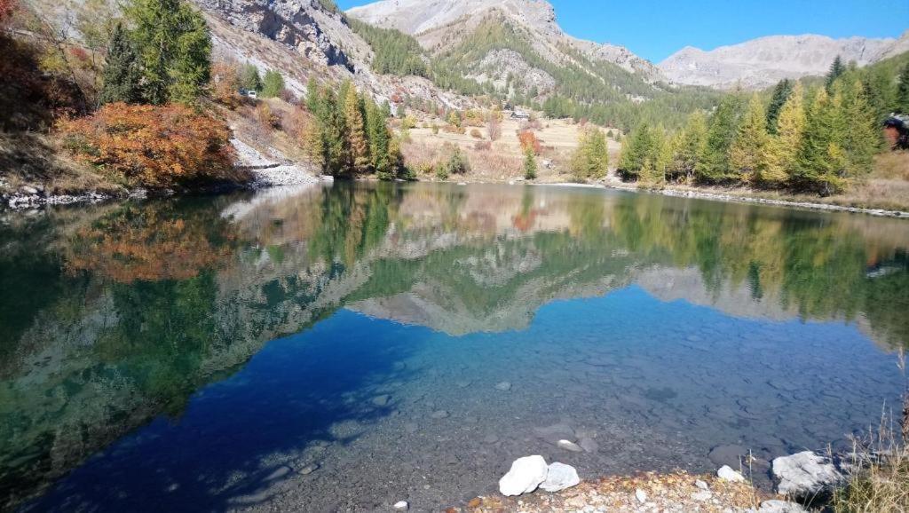 Chalet Miel De La Cayolle-Estenc Entraunes Bagian luar foto